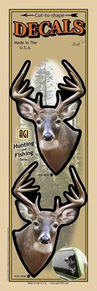 Picture of Bones BOP9099 Outdoors Profile Decal, 4.5" x 11", Front Facing Buck