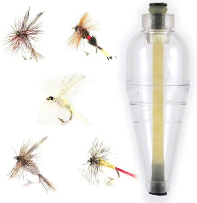 Picture of Rainbow FAB1D 1/4oz Clear A-Just-A-Bubble, 5 Dry Flies Assorted