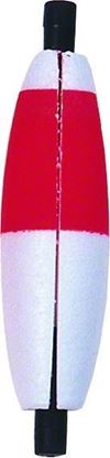 Picture of Billy Boy B4BSL-RW Foam Slotted Cigar Peg Floats 3" Red/White 100Bg